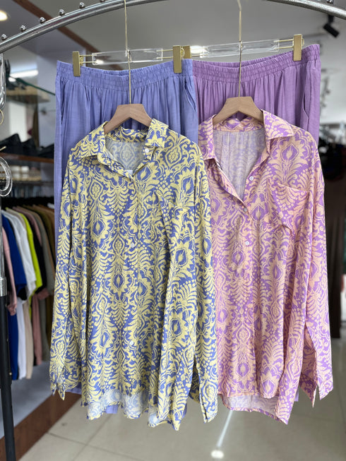 Summer Casual Printed Co-Ord Sets